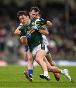 18 May 2024; Paudie Clifford of Kerry in action against Jason Irwin of Monaghan during the GAA Football All-Ireland Senior Championship Round 1 match between Kerry and Monaghan at Fitzgerald Stadium in Killarney, Kerry. Photo by Brendan Moran/Sportsfile