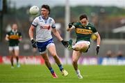 18 May 2024; Paudie Clifford of Kerry in action against Gary Mohan of Monaghan during the GAA Football All-Ireland Senior Championship Round 1 match between Kerry and Monaghan at Fitzgerald Stadium in Killarney, Kerry. Photo by Brendan Moran/Sportsfile