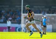 18 May 2024; Martin Keoghan of Kilkenny celebrates after scoring his side's first point of the game during the Leinster GAA Hurling Senior Championship Round 4 match between Dublin and Kilkenny at Parnell Park in Dublin. Photo by Daire Brennan/Sportsfile