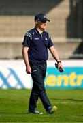 18 May 2024; Dublin manager Micheál Donoghue ahead of the Leinster GAA Hurling Senior Championship Round 4 match between Dublin and Kilkenny at Parnell Park in Dublin. Photo by Daire Brennan/Sportsfile