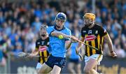 18 May 2024; Brian Hayes of Dublin scores his side's second goal during the Leinster GAA Hurling Senior Championship Round 4 match between Dublin and Kilkenny at Parnell Park in Dublin. Photo by Daire Brennan/Sportsfile