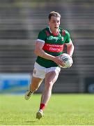 18 May 2024; Eoghan McLaughlin of Mayo during the GAA Football All-Ireland Senior Championship Round 1 match between Mayo and Cavan at Hastings Insurance MacHale Park in Castlebar, Mayo. Photo by Stephen Marken/Sportsfile