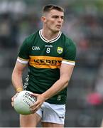 18 May 2024; Diarmuid O'Connor of Kerry during the GAA Football All-Ireland Senior Championship Round 1 match between Kerry and Monaghan at Fitzgerald Stadium in Killarney, Kerry. Photo by Brendan Moran/Sportsfile