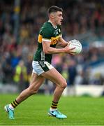 18 May 2024; Sean O'Shea of Kerry during the GAA Football All-Ireland Senior Championship Round 1 match between Kerry and Monaghan at Fitzgerald Stadium in Killarney, Kerry. Photo by Brendan Moran/Sportsfile