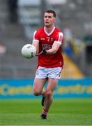 18 May 2024; Maurice Shanley of Cork during the GAA Football All-Ireland Senior Championship Round 1 match between Clare and Cork at Cusack Park in Ennis, Clare. Photo by Ray McManus/Sportsfile