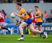 18 May 2024; Daniel Walsh of Clare during the GAA Football All-Ireland Senior Championship Round 1 match between Clare and Cork at Cusack Park in Ennis, Clare. Photo by Ray McManus/Sportsfile