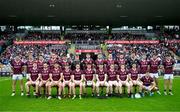 18 May 2024; The Galway squad before the GAA Football All-Ireland Senior Championship Round 1 match between Galway and Derry at Pearse Stadium in Galway. Photo by Stephen McCarthy/Sportsfile