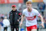18 May 2024; Derry manager Mickey Harte during the GAA Football All-Ireland Senior Championship Round 1 match between Galway and Derry at Pearse Stadium in Galway. Photo by Stephen McCarthy/Sportsfile