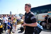 19 May 2024; Conor Cleary of Clare arrives for the Munster GAA Hurling Senior Championship Round 4 match between Clare and Waterford at Cusack Park in Ennis, Clare. Photo by Ray McManus/Sportsfile