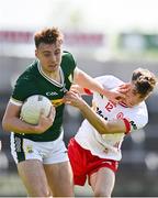 19 May 2024; Charlie Keating of Kerry in action against Gavin Potter of Tyrone during the EirGrid GAA Football All-Ireland U20 Championship final match between Kerry and Tyrone at Laois Hire O’Moore Park in Portlaoise, Laois. Photo by Harry Murphy/Sportsfile