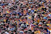19 May 2024; Clare supporters during the Munster GAA Hurling Senior Championship Round 4 match between Clare and Waterford at Cusack Park in Ennis, Clare. Photo by Ray McManus/Sportsfile