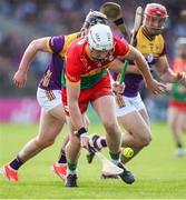 19 May 2024; Kevin McDonald of Carlow during the Leinster GAA Hurling Senior Championship Round 4 match between Carlow and Wexford at Netwatch Cullen Park in Carlow. Photo by Michael P Ryan/Sportsfile