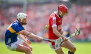 19 May 2024; Alan Connolly of Cork is tackled by Michael Breen of Tipperary during the Munster GAA Hurling Senior Championship Round 4 match between Tipperary and Cork at FBD Semple Stadium in Thurles, Tipperary. Photo by Brendan Moran/Sportsfile