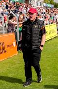 19 May 2024; Carlow manager Tom Mullally before the Leinster GAA Hurling Senior Championship Round 4 match between Carlow and Wexford at Netwatch Cullen Park in Carlow. Photo by Michael P Ryan/Sportsfile
