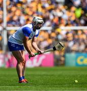 19 May 2024; Dessie Hutchinson of Waterford prepares to take a free during the Munster GAA Hurling Senior Championship Round 4 match between Clare and Waterford at Cusack Park in Ennis, Clare. Photo by Ray McManus/Sportsfile