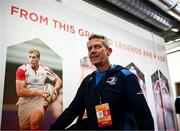 18 May 2024; Leinster masseur Chris Jones before the United Rugby Championship match between Ulster and Leinster at Kingspan Stadium in Belfast. Photo by Harry Murphy/Sportsfile