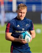 17 May 2024; Craig Casey of Munster before the United Rugby Championship match between Edinburgh and Munster at the Hive Stadium in Edinburgh, Scotland. Photo by Mark Scates/Sportsfile
