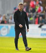 20 May 2024; Shelbourne manager Damien Duff before the SSE Airtricity Men's Premier Division match between St Patrick's Athletic and Shelbourne at Richmond Park in Dublin. Photo by Brendan Moran/Sportsfile
