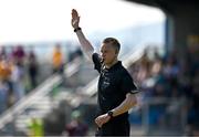 18 May 2024; Referee Michael Kennedy during the Leinster GAA Hurling Senior Championship Round 4 match between Antrim and Galway at Corrigan Park in Belfast. Photo by Harry Murphy/Sportsfile