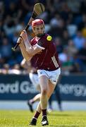 18 May 2024; Tom Monaghan of Galway during the Leinster GAA Hurling Senior Championship Round 4 match between Antrim and Galway at Corrigan Park in Belfast. Photo by Harry Murphy/Sportsfile