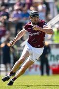18 May 2024; Joseph Cooney of Galway during the Leinster GAA Hurling Senior Championship Round 4 match between Antrim and Galway at Corrigan Park in Belfast. Photo by Harry Murphy/Sportsfile