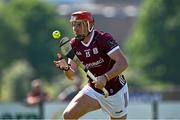 18 May 2024; Conor Whelan of Galway during the Leinster GAA Hurling Senior Championship Round 4 match between Antrim and Galway at Corrigan Park in Belfast. Photo by Harry Murphy/Sportsfile