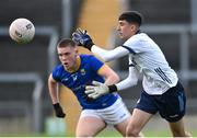 20 May 2024; Dublin goalkeeper Finn McDonnell during the Electric Ireland Leinster GAA Football Minor Championship Final match between Longford and Dublin at Glenisk O'Connor Park in Tullamore, Offaly. Photo by David Fitzgerald/Sportsfile