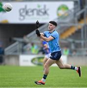 20 May 2024; Dara O'Sullivan of Dublin during the Electric Ireland Leinster GAA Football Minor Championship Final match between Longford and Dublin at Glenisk O'Connor Park in Tullamore, Offaly. Photo by David Fitzgerald/Sportsfile