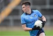 20 May 2024; Danny McGill of Dublin during the Electric Ireland Leinster GAA Football Minor Championship Final match between Longford and Dublin at Glenisk O'Connor Park in Tullamore, Offaly. Photo by David Fitzgerald/Sportsfile