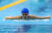 22 May 2024; Elaine Zhang of Tallaght Swim Team competes in the Women's 200m Butterfly Finals during the Ireland Olympic Swimming Trials at the National Aquatic Centre on the Sport Ireland Campus in Dublin. Photo by Shauna Clinton/Sportsfile