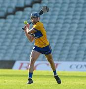 20 May 2024; Paul Rodgers of Clare during the Electric Ireland Munster GAA Hurling Minor Championship Final match between Clare and Tipperary at TUS Gaelic Grounds in Limerick. Photo by Matt Browne/Sportsfile