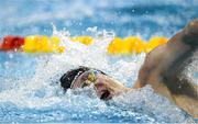 23 May 2024; Gerry Quinn of Longford Swimming Club competes in the Men's 200m Freestyle Finals during day two of the Ireland Olympic Swimming Trials at the National Aquatic Centre on the Sport Ireland Campus in Dublin. Photo by Shauna Clinton/Sportsfile Photo by Shauna Clinton/Sportsfile