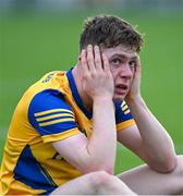 24 May 2024; Keelan Kelly of Roscommon after his side's defeat in the Connacht GAA Football Minor Championship final match between Mayo and Roscommon at Dr Hyde Park in Roscommon. Photo by Stephen Marken/Sportsfile
