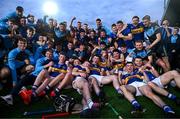 24 May 2024; Tipperary players celebrate with the cup after the oneills.com Munster GAA U20 Hurling Championship final match between Tipperary and Cork at TUS Gaelic Grounds in Limerick. Photo by Ben McShane/Sportsfile