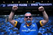 25 May 2024; Leinster supporter Stephen Nolan before the Investec Champions Cup final between Leinster and Toulouse at the Tottenham Hotspur Stadium in London, England. Photo by Harry Murphy/Sportsfile