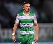 24 May 2024; Aaron McEneff of Shamrock Rovers during the SSE Airtricity Men's Premier Division match between Shamrock Rovers and Shelbourne at Tallaght Stadium in Dublin. Photo by Stephen McCarthy/Sportsfile