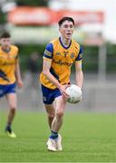 24 May 2024; Eoin Collins of Roscommon during the Connacht GAA Football Minor Championship final match between Mayo and Roscommon at Dr Hyde Park in Roscommon. Photo by Stephen Marken/Sportsfile