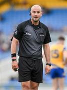 24 May 2024; Referee Christopher Ryan during the Connacht GAA Football Minor Championship final match between Mayo and Roscommon at Dr Hyde Park in Roscommon. Photo by Stephen Marken/Sportsfile
