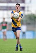 24 May 2024; Dara Curran of Roscommon during the Connacht GAA Football Minor Championship final match between Mayo and Roscommon at Dr Hyde Park in Roscommon. Photo by Stephen Marken/Sportsfile