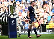 25 May 2024; James Ryan of Leinster walks past the trophy after his side's defeat in the Investec Champions Cup final between Leinster and Toulouse at the Tottenham Hotspur Stadium in London, England. Photo by Harry Murphy/Sportsfile