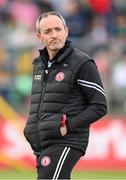 25 May 2024; Tyrone joint-manager Brian Dooher before the GAA Football All-Ireland Senior Championship Round 1 match between Donegal and Tyrone at MacCumhaill Park in Ballybofey, Donegal. Photo by Stephen McCarthy/Sportsfile