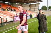 25 May 2024; Ray Connellan of Westmeath reacts after the GAA Football All-Ireland Senior Championship Round 1 match between Armagh and Westmeath at the Box It Athletic Grounds in Armagh. Photo by Ben McShane/Sportsfile
