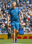 25 May 2024; Leinster masseur Chris Jones before the Investec Champions Cup final between Leinster and Toulouse at the Tottenham Hotspur Stadium in London, England. Photo by Harry Murphy/Sportsfile