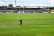 26 May 2024; Kilkenny selector Michael Rice walks the pitch before the Leinster GAA Hurling Senior Championship Round 5 match between Kilkenny and Wexford at UPMC Nowlan Park in Kilkenny. Photo by Ray McManus/Sportsfile