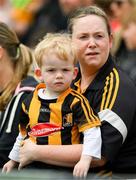 26 May 2024; A young Kilkenny supporter  during the Leinster GAA Hurling Senior Championship Round 5 match between Kilkenny and Wexford at UPMC Nowlan Park in Kilkenny. Photo by Ray McManus/Sportsfile