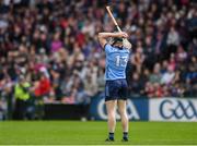 26 May 2024; Fergal Whiteley of Dublin reacts to a missed opportunity during the Leinster GAA Hurling Senior Championship Round 5 match between Galway and Dublin at Pearse Stadium in Galway. Photo by John Sheridan/Sportsfile