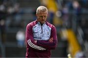 26 May 2024; A dejected Galway manager Henry Shefflin near the end of the Leinster GAA Hurling Senior Championship Round 5 match between Galway and Dublin at Pearse Stadium in Galway. Photo by Daire Brennan/Sportsfile