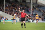 126 May 2024; Referee Johnny Murphy during the Munster GAA Hurling Senior Championship Round 5 match between Tipperary and Clare at FBD Semple Stadium in Thurles, Tipperary. Photo by Michael P Ryan/Sportsfile