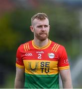 26 May 2024; Paul Doyle of Carlow after his side's defeat in the Leinster GAA Hurling Senior Championship Round 5 match between Antrim and Carlow at Corrigan Park in Belfast. Photo by Shauna Clinton/Sportsfile