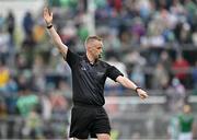 26 May 2024; Referee Michael Kennedy during the Munster GAA Hurling Senior Championship Round 5 match between Limerick and Waterford at TUS Gaelic Grounds in Limerick Photo by Sam Barnes/Sportsfile